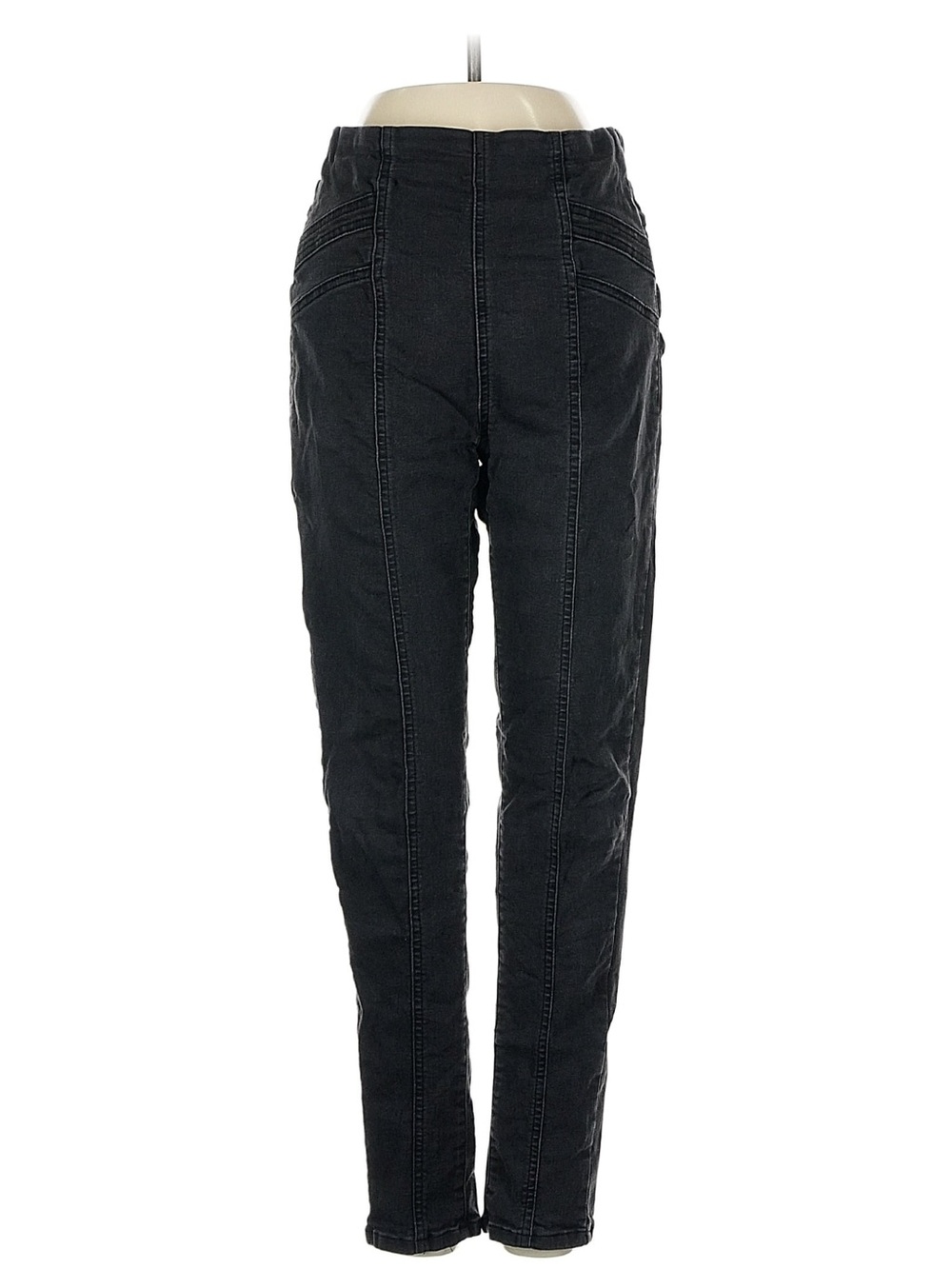 We The Free High-Rise Skinny Jeans in Faded Black